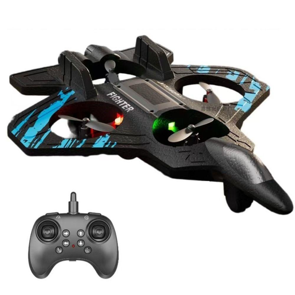Rechargeable Four Motor Helicopter Toy EPP Foam RC Hobby Jet Plane  Home Decor