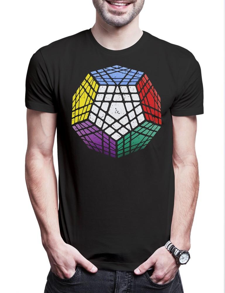 

Vintage Megaminx Herren T-Shirt Cube Zauberwürfel 80s Magic Speed Cubing Cuber 3XL