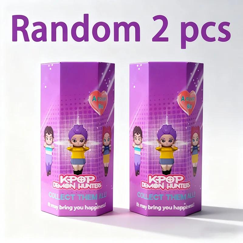 K-pop Łowcy Demonów Blind Box Diabeł Saja Kolekcjonuj Figurkę Anime Dziecięca Impreza Cosplay Gaming Kreskówka Huntrix Dekoracyjny Prezent Świąteczny