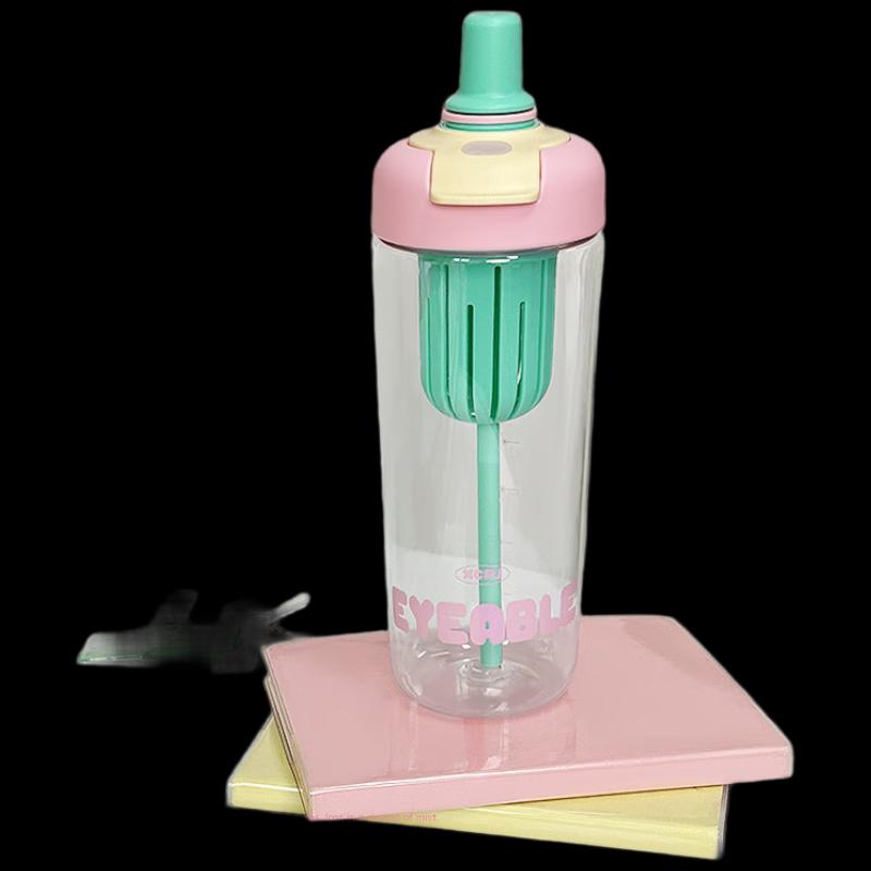 ZhiYue Large Capacity Dual-Drink Water Bottle with Tea Infuser