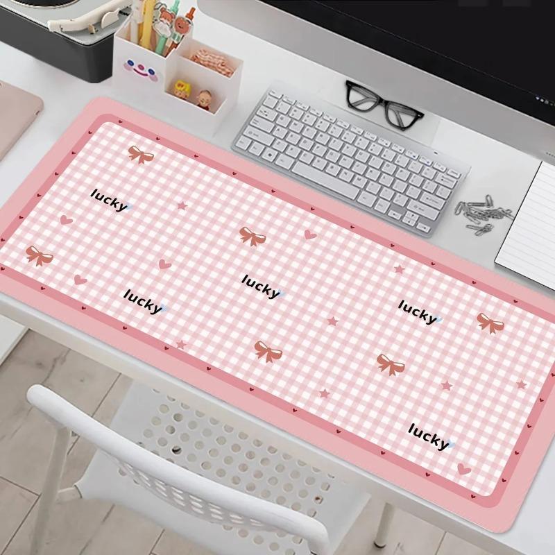 Oversized Mouse Pad Simple Boys And Girls Esports Game Office Wrist Guard Computer Desk Mat