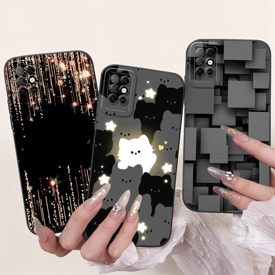 For Infinix Note 8i Note8 8 i Case Soft Silicone Back Cases Panda Marble Draagon Cat Astronaut Phone Cover For X892 X683 Capas