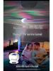 Aurora Bluetooth Colorful Star Projector Night Light - Romantic Bedside Atmosphere Gift