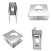 Multipurpose Door Reinforcement Plate Stainless Steel Security for Bore Door Enhances Home Safety Daily Casual Use
