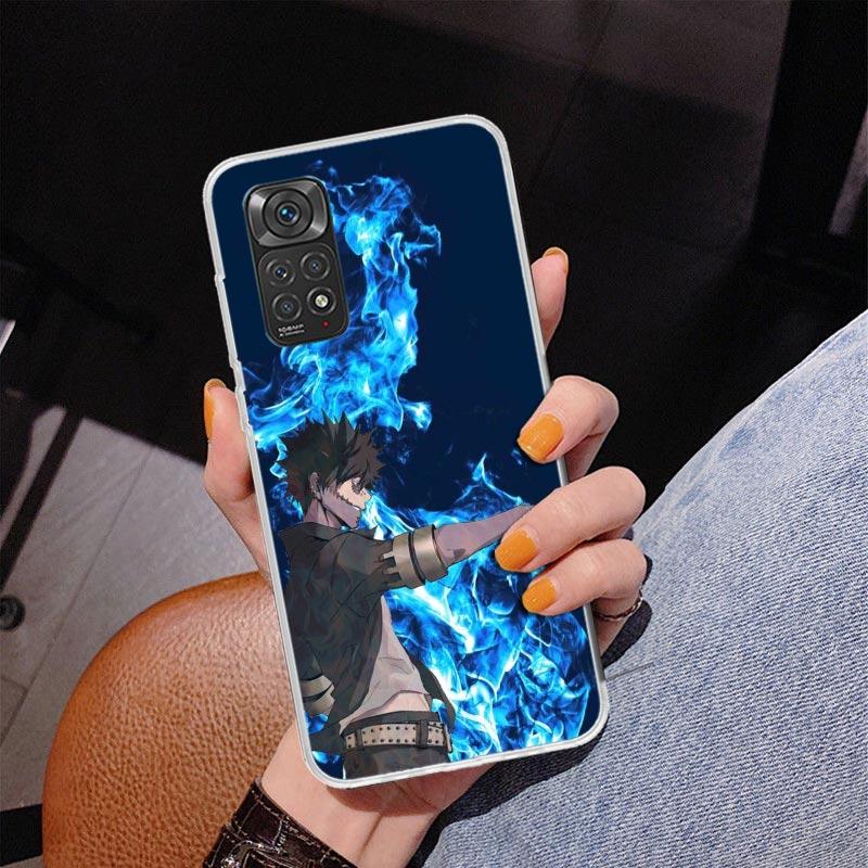 My Hero Dabi Bnha Phone Case For Xiaomi Redmi Note 15 14 13 12S 12 11 Pro Plus 14S 11S 11E 10 10S 11T 5G Personalized Cover Redm