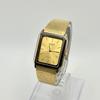 Used RADO QZ Rado Diamond Star 121.9521.3 Square Gold Dial