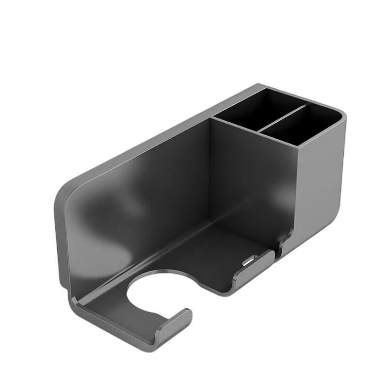 HANDUNYOU No-Drill Hair Dryer Holder with Storage