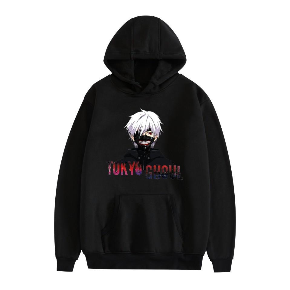 Tokyo Ghoul Anime Print Unisex Casual Hoodie Sweatshirt