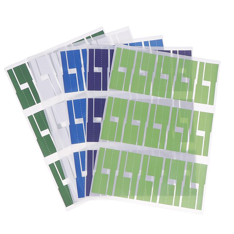 8 Pcs Cable Labels Tags For Cable Management Colorful Waterproof Cord Tags For Wire Labels Self Adhesive Tear Resistant