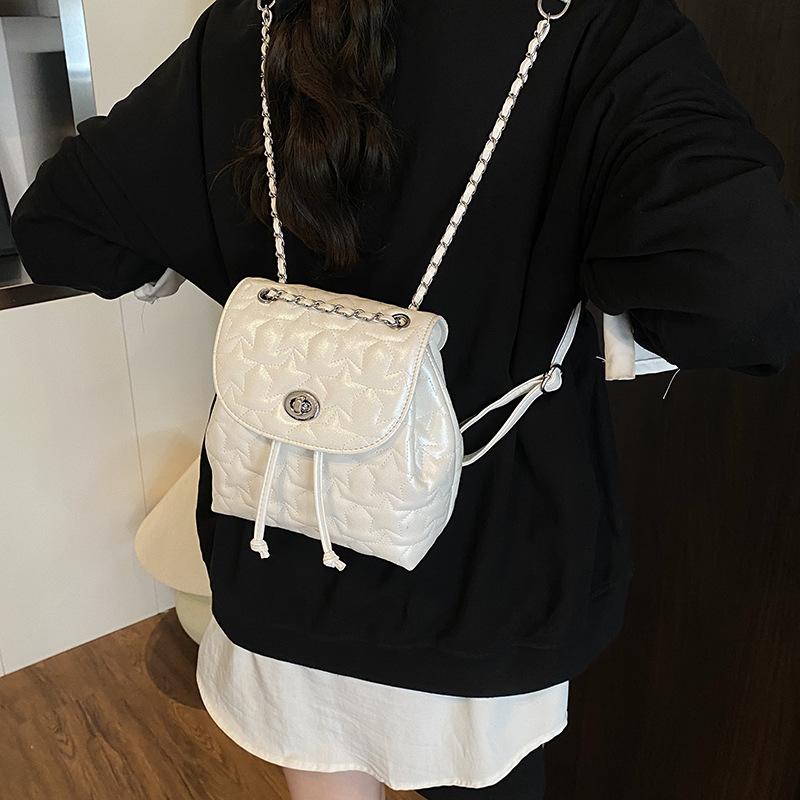 Μόδα Μικρό Σακίδιο Γυναικείο Νέο Σακίδιο με Αλυσίδα Γυναικείο