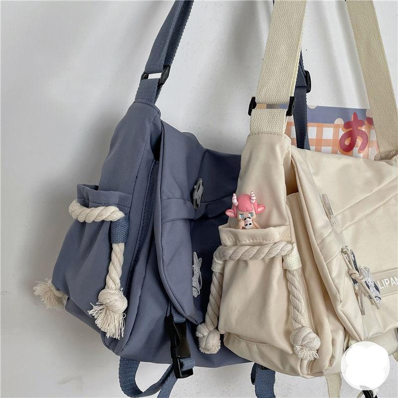 Taška přes rameno Japonská retro taška Messenger taška Student Messenger Bag