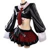 Anime Character Asuka Cosplay Costume, Anime Convention Party Activity Outfit