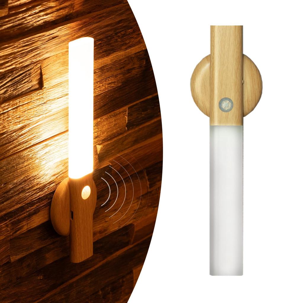 HAPPYJOINT Lami Motion Sensor Light, Indoor, Rechargeable, Type-C, Magnetic Installation, Constant Light Function