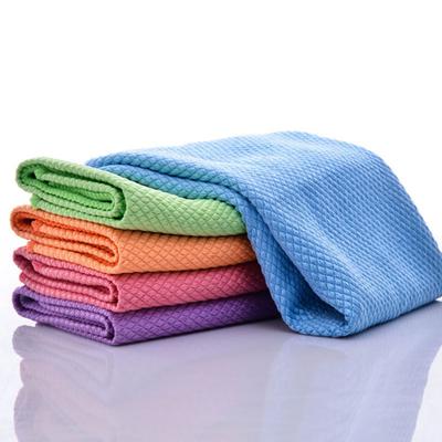 10Pcs Home Kitchen Soft Cleaning Dust Cloth Tableware Dish Car Washing Rag Towel Sale Goods