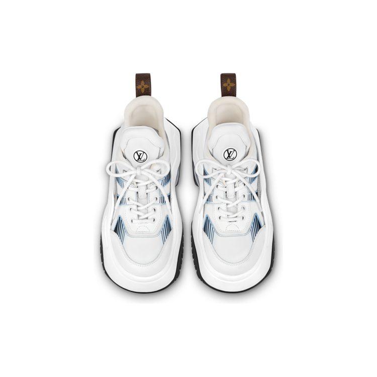 Louis Vuitton Archlight 2.0 Platform Sneakers 'White Blue Grey' Women's 1ABI0N