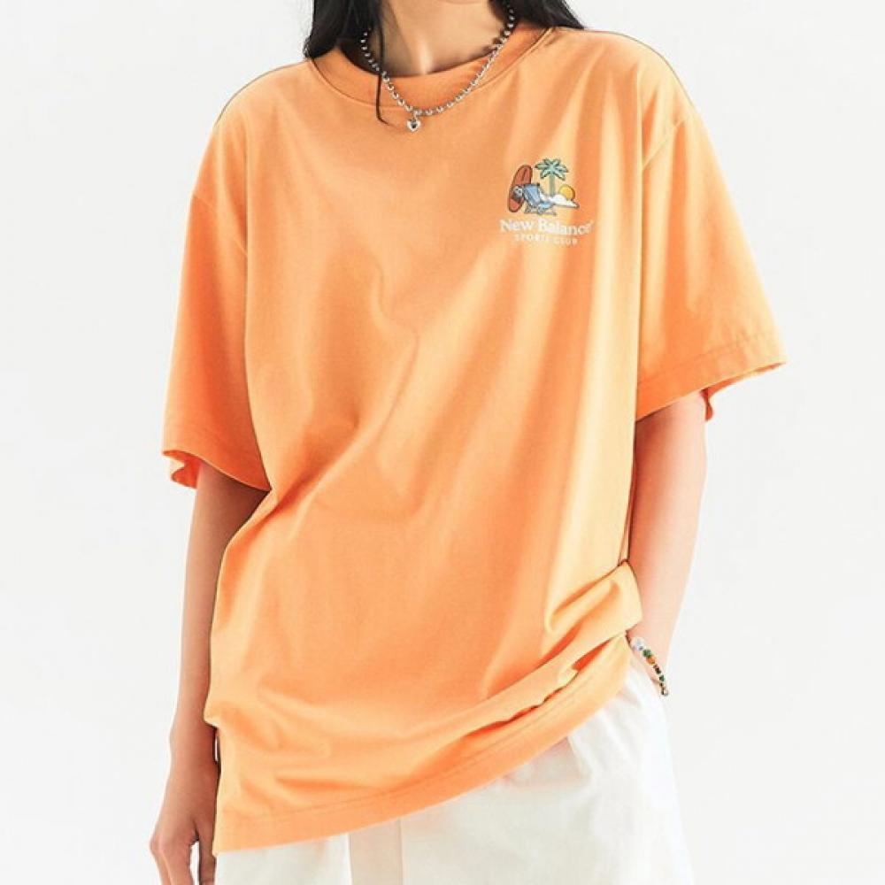 

New Balance Short Sleeve Tee Eqs Nbned32763 80 Uni Nb Boy Wave Club 90