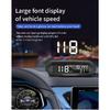 ELING Multi-function Display GPS Speedometer with Fatigue Driving Reminder Overspeed Alarm Time Altitude Solar Charging Boat RV