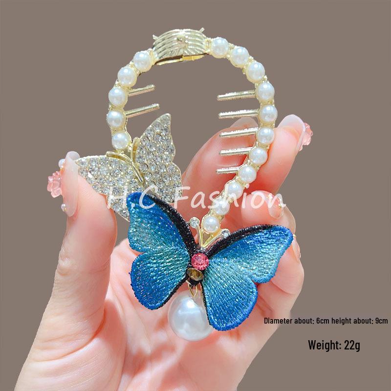 Elegant Lily of the Valley Tassel Hairpin: Timeless Updo Clip for a Refined Look