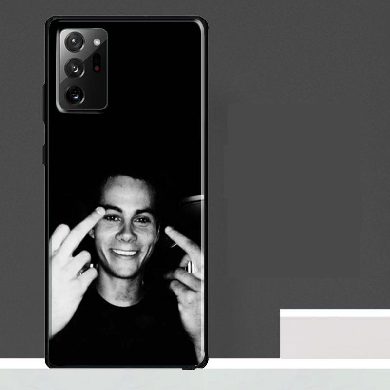 Dylan O'Brien Teen Wolf Case For Samsung Galaxy S23 S24 S25 Ultra S9 S10 S20 S21 S22 Plus S23 FE S25 FE Phone Cover