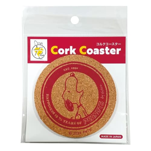 

Nagano Factory Snoopy 75th Anniversary Coaster (Red) SN381R