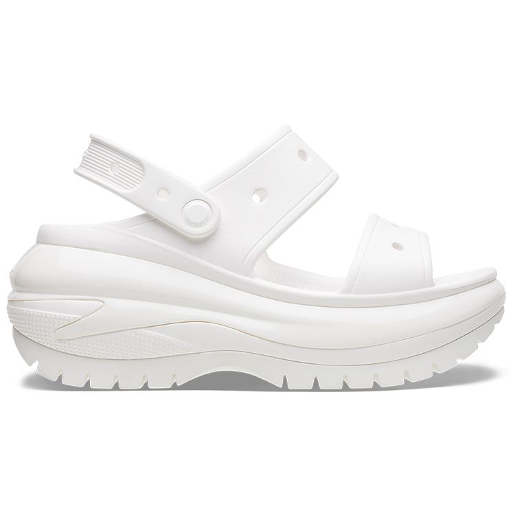Crocs Mega Crush Sandal White Unisex 207989-100
