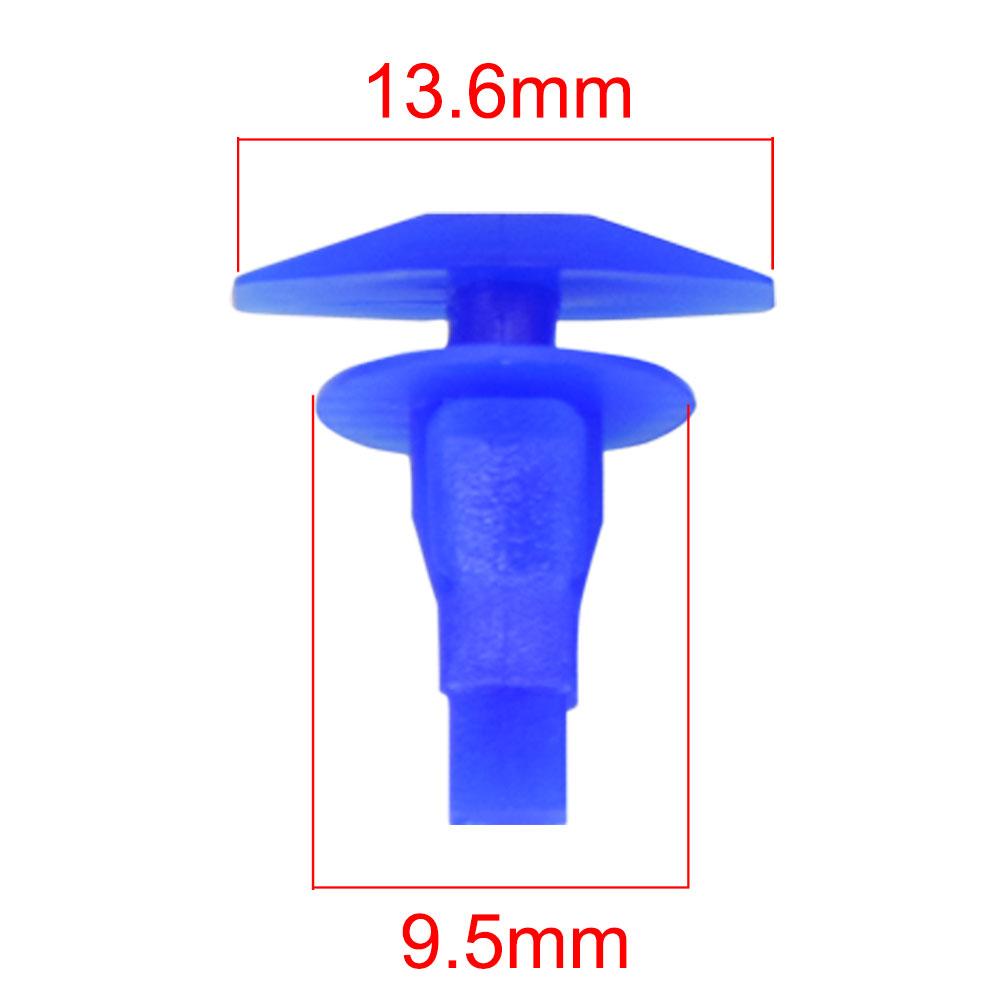 50pcs/100Pcs Car Door Window Sealing Strip Weatherstrip Retainer Clips Universal For VW Honda Toyota Nissan Auto Fasteners Clips