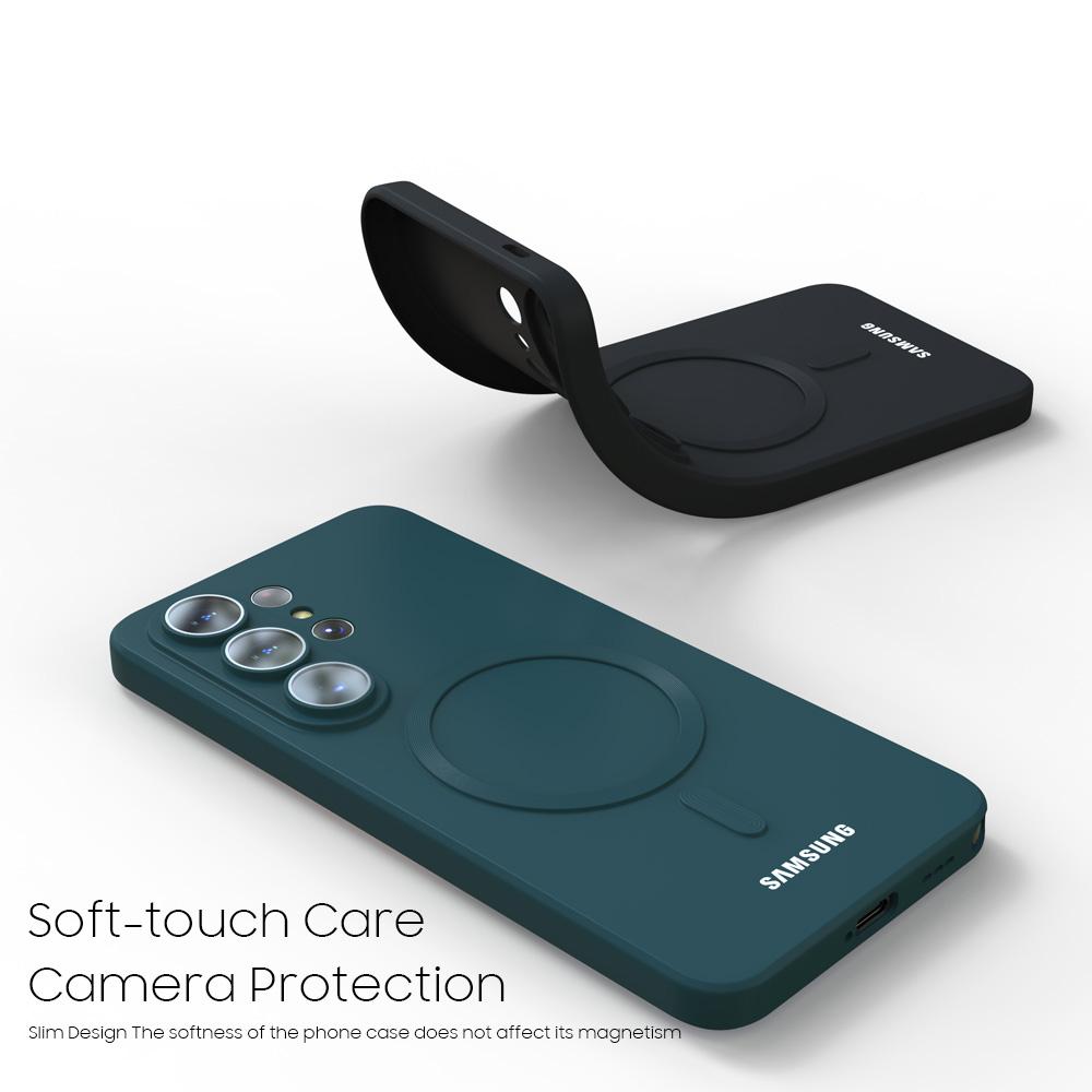 Magnetic Case For Samsung Galaxy S26 S25 S24 S23 Ultra FE S22 Plus A56 A55 A17 Shockproof Cover for MagSafe Protection Cover