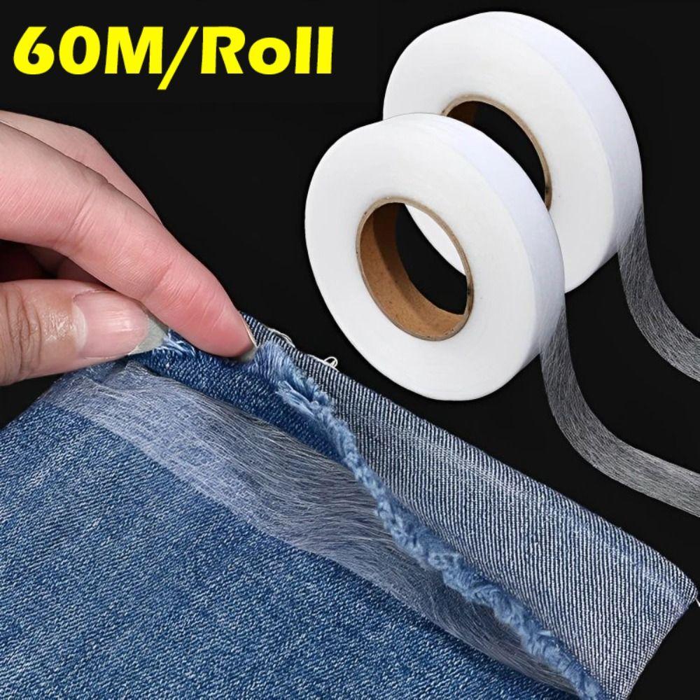 Double-sided Sewing Interlining 60M Clothes Ironing Hem Tapes  for Shorten Repair Pants