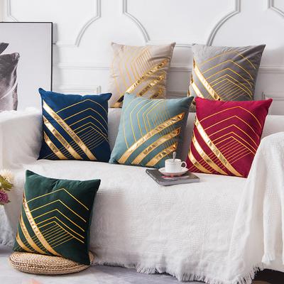 Skandinavischen Stil samt Stickerei Kissen Kissen Sofa Licht Luxus Wohnzimmer einfache moderne Kissen