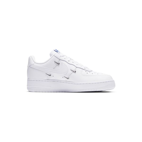 Nike Air Force 1 07 LX Sisterhood - Zapatillas para mujer Blanco Plata Metálico Hiper-Royal Negro CT1990-100
