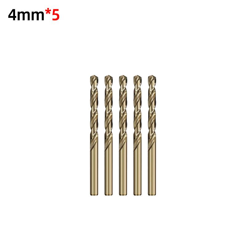 Metal Drill Cobalt Twist Drill Bit Set 1-13mm HSS M35 Stainless Steel Twist Drills The Whole Ground Metal Reamer Hole Tools