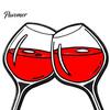 Alloy Brooch Enamel Wine Bottle Metal Brooch, Oil Dripping Glass Lapel Pin, Sweater Cardigan Coat Suit Scarf Decor, Men Women Clothing Accessories