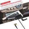 Digital Radio Antenna with SMB Adapter Window Roof Windshield Antenna DC 5V DAB + Antenna Hidden Adhesive for Auto ATV Car Truck