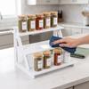 3 Tier Seasoning Storage Rack Portable Retail Display Stand Layered Display Shelf  Kitchen