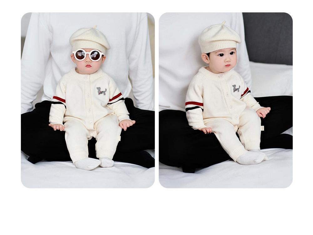 2025 Stylish Baby Autumn Romper: Super Cute Infant & Toddler Jumpsuit Sweater