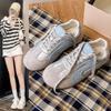 Casual design sense of moral training shoes women's 2025 summer new fashion versatile comfortable soft sole lightweight non-slip white shoes