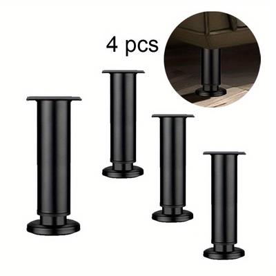 4pcs Furniture Feet Metal Sofa Legs Replacement Sofa Coffee Table Cupboard Cabinet TV Stand Feet Furniture Legs Modern Design