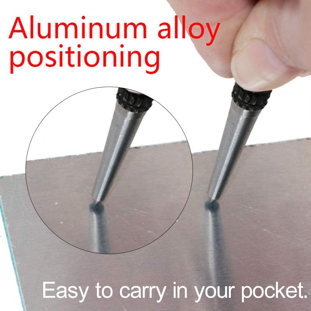 3pack/lot Strong And Durable Center Punch For Precision Drilling Center Positioning Punch Punch Set