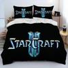 3D HD StarCraft Game Gamer PC Comforter Bedding Set,Duvet Cover Bed Set Quilt Cover Pillowcase,king Queen Size Bedding Set Kids Tool