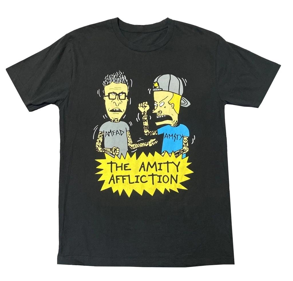 The Amity Affliction Band Australiana Maglietta Nera Originale TU236