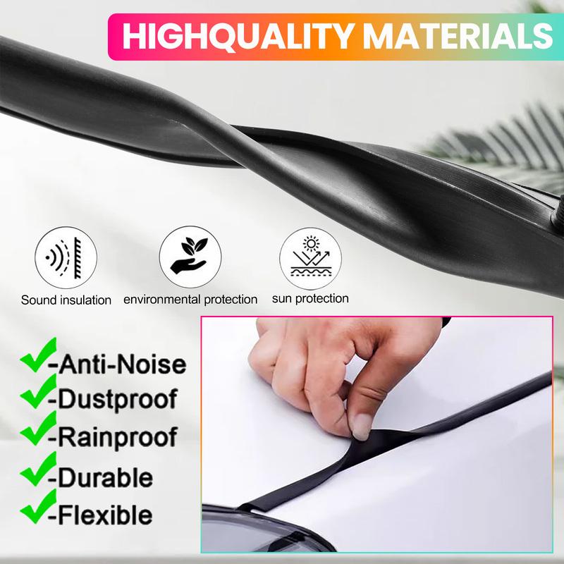 Motorhauben-Dichtungsleiste Zierleiste Dichtung für Jeep Grand Cherokee 2011 - Dodge Durango Material Gummi Direkter Ersatz 68070493A