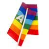 50/100Pcs Mini Peace Flag Rainbow Pacifist Flag Hand Held Polyester Peace Flag