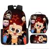 Dandy'S World Student School Bag Dandy'S World Cartoon Cute Backpack Three-Piece Set Satchel Bag Pencil Case