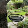 Wall Mounted Bird Feeding Tray Large Capacity Wild Bird Feeder Outdoor Bird Feeder  Wall Hanging
