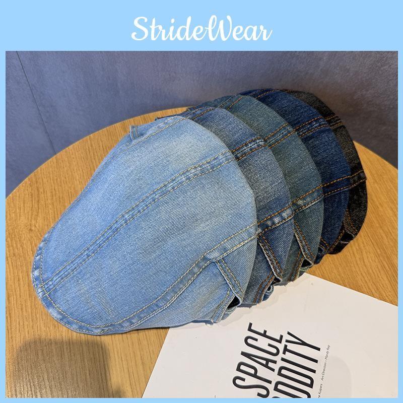 Cap Stylish Denim With Sun Protection For Hip Hop Style Fashion Gift Breathable