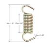 uxcell Motor Bike Return Springs Tripod Return Springs Stainless Steel for GS125 3cm 4pcs