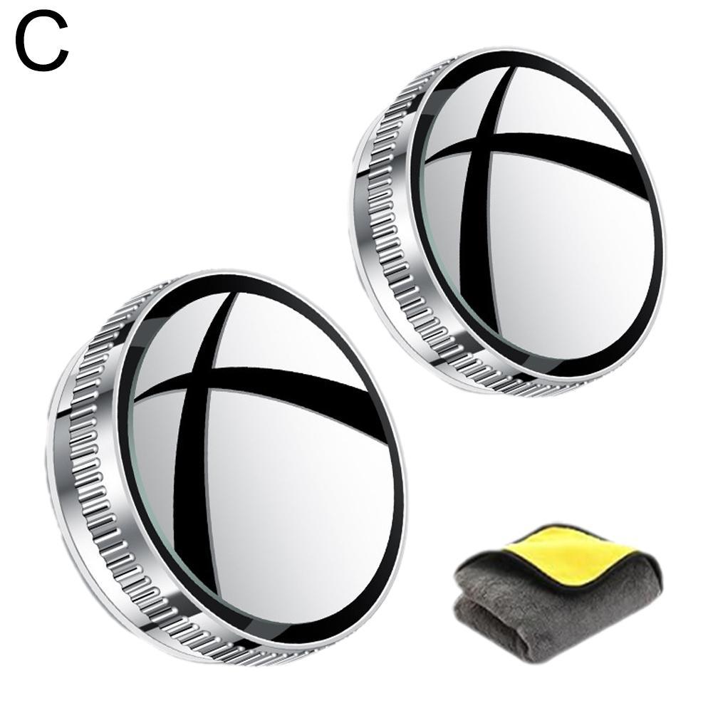 Car Rearview Mirror Wide Vision Field With No Blind Spot Adjustable Universal Safety Drive Wide Angle Rearview Car Accessories