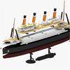 Academy 1/1000 Brytyjski RMS Titanic Wstępnie Pomalowany Plastikowy Zestaw Modelarski 14217