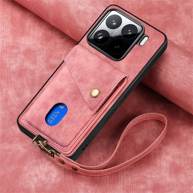 

Чехол для мобильного телефона Xiaomi 15 Противоударный чехол-картхолдер Защитный чехол для Xiaomi 15 Pro Магнитное притяжение для автомобиля Ретро Бизнес Мужской и женский Xiaomi Xiaomi 15