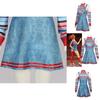 Women's Sweet Dada Circus Clown Costume For Halloween Cosplay Anime Role Play